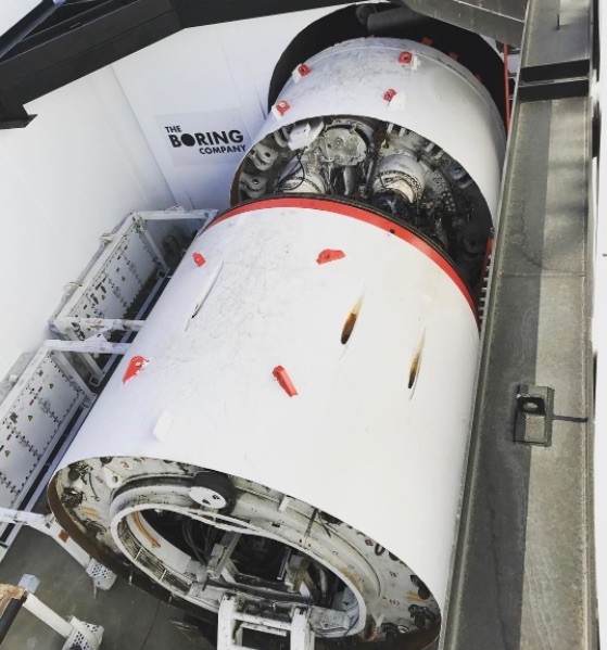 Elon Musk's Boring Company Just Added a Second Drilling Machine to Its Fleet Elon Musk's Boring Company Just Added a Second Drilling Machine to Its Fleet