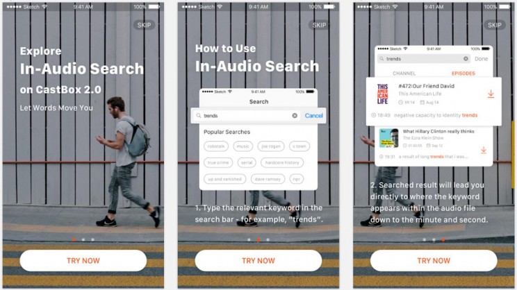 New Podcast App Lets Users Search for Information Inside the Audio New Podcast App Lets Users Search for Information Inside the Audio