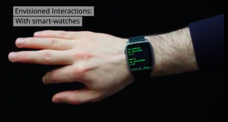 Smartwatches of the Future Could Use Ultrasound Technology to Sense Hand Gestures Smartwatches of the Future Could Use Ultrasound Technology to Sense Hand Gestures