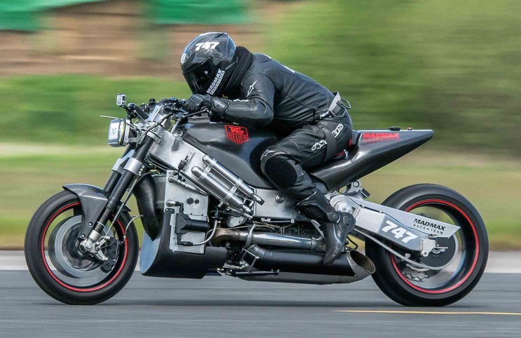 Man Seeks New Motorcycle Land-Speed Record A Year After His Near-Fatal Crash