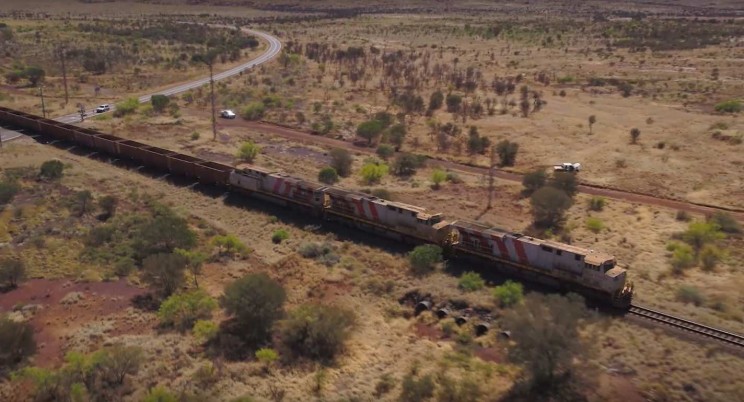 The World's First Fully-Autonomous Freight Train Just Completed a 100km Pilot Run The World's First Fully-Autonomous Freight Train Just Completed a 100km Pilot Run