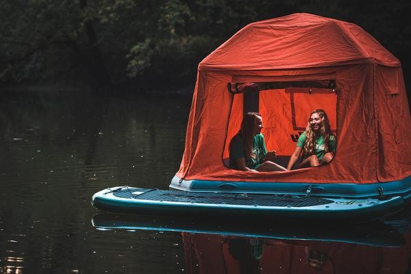 This Awesome Floating Tent Allows You to Camp on Water