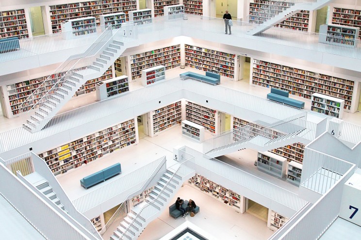 The City Libary, Stuttgart, Germany