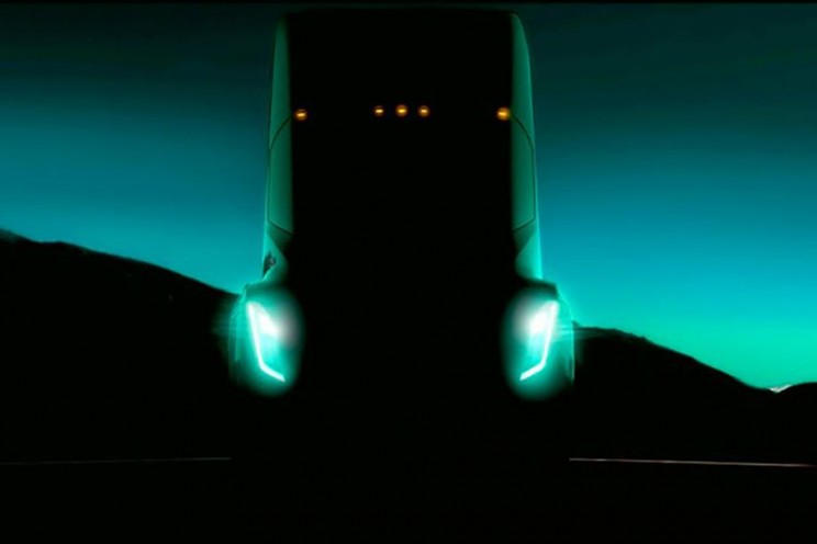 This Photo Shows Tesla's Anticipated Semi Truck out for a Road Test This Photo Shows Tesla's Anticipated Semi Truck out for a Road Test