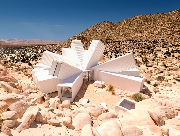 This Unusual House Made out of Splayed Shipping Containers Is Absolutely Stunning