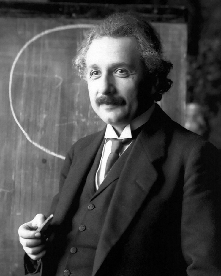Einstein said ideas might be more important than math skills