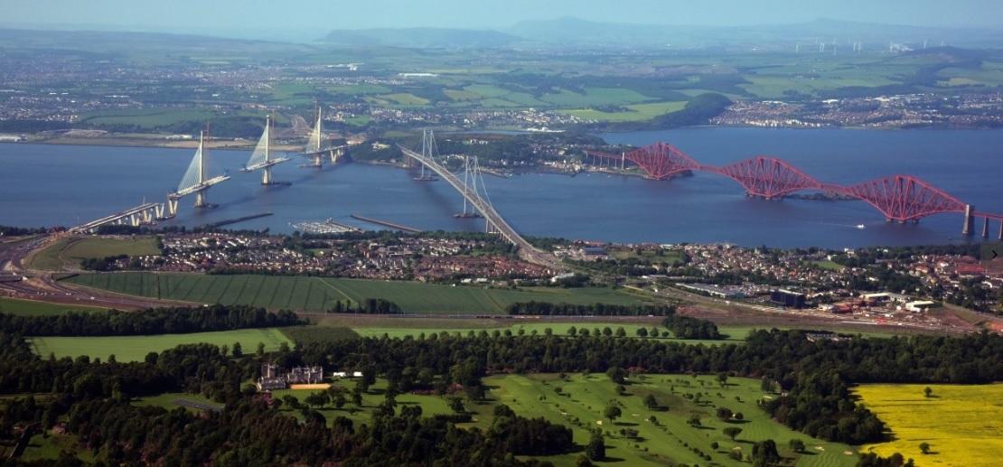Firth of Forth bridges The three bridges across the Firth of Forth