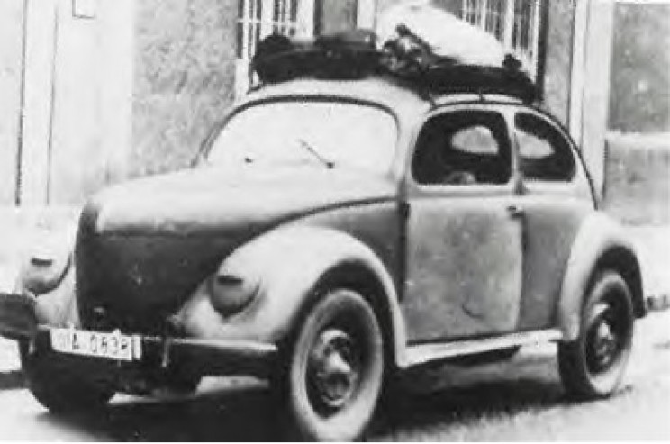 VW Beetle wood powered