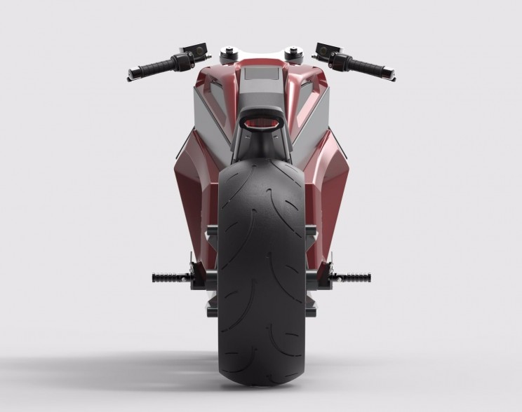 This Electric Motorbike with Hubless Rear Wheel Hits Top Speed of 160 km/h This Electric Motorbike with Hubless Rear Wheel Hits Top Speed of 160 km/h