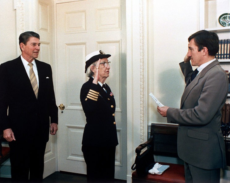 Grace Hopper's promotion to Commodore