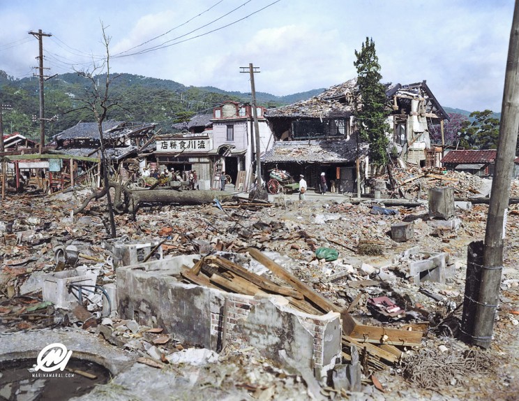 Hiroshima After Bombing