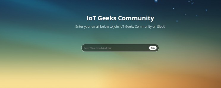 IoT Geeks Slack Group IoT Geeks Slack Group