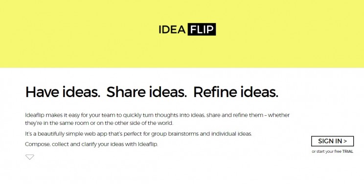 Mind mapping apps IdeaFLip