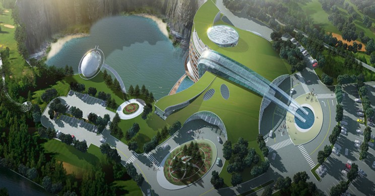 world's first underground hotel