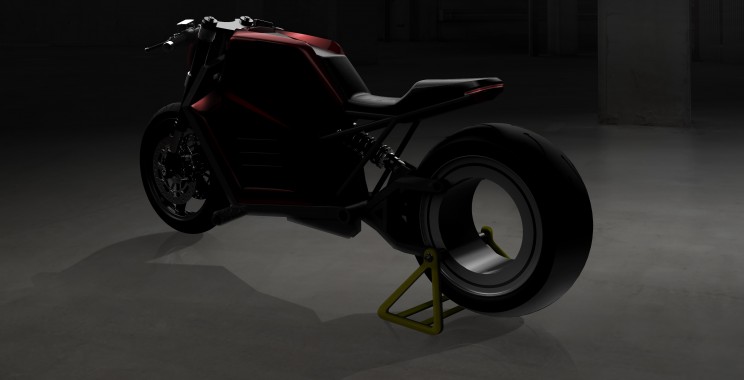 This Electric Motorbike with Hubless Rear Wheel Hits Top Speed of 160 km/h This Electric Motorbike with Hubless Rear Wheel Hits Top Speed of 160 km/h