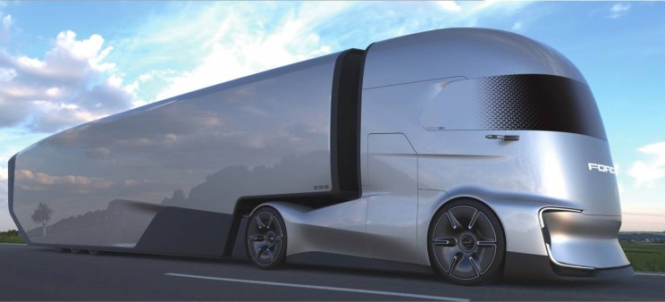 Ford F-Vision autonomous self-driving electric truck