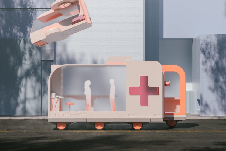 ikea space10 spaces on wheels self-driving cars hospital healthcare