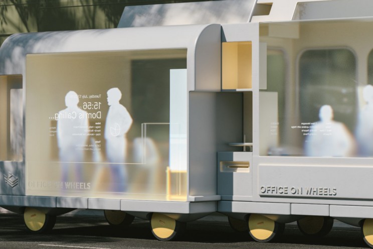 ikea space10 spaces on wheels self-driving cars office