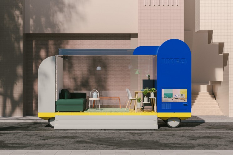 ikea space10 spaces on wheels self-driving cars shop