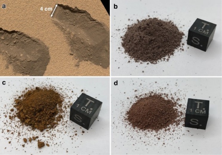 Martian soil UCF