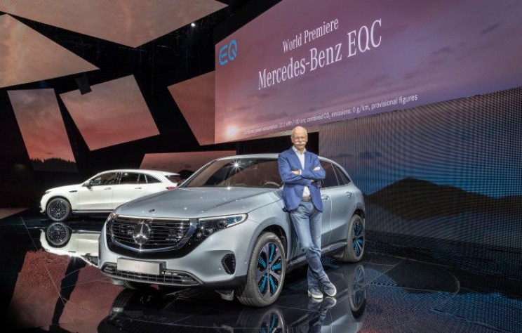 Mercedes Benz Shows Off Electric Suv To Rival Tesla