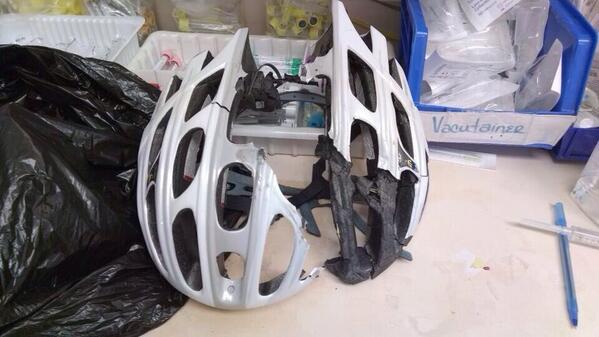 These 8 Scary Post-Accident Photos Prove That Helmets Save Lives These 8 Scary Post-Accident Photos Prove That Helmets Save Lives