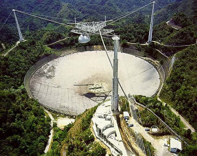 Hurricane Maria Leaves the Giant Arecibo Radio Telescope Damaged