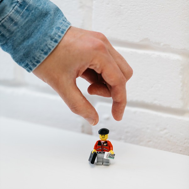 This Artist Created a LEGO Figure of Himself to Land His Dream Job This Artist Created a LEGO Figure of Himself to Land His Dream Job