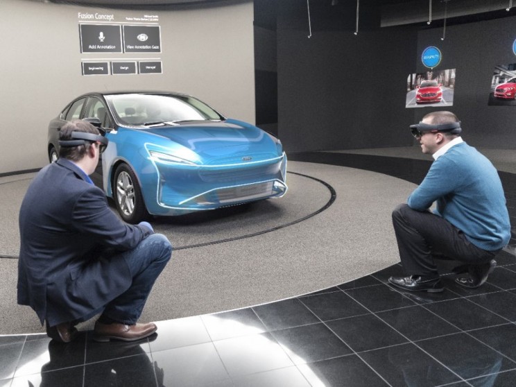 Ford Uses Microsoft HoloLens to Speed Up the Car Design Process Ford Uses Microsoft HoloLens to Speed Up the Car Design Process
