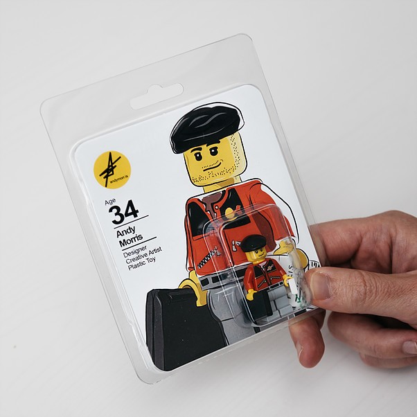 This Artist Created a LEGO Figure of Himself to Land His Dream Job This Artist Created a LEGO Figure of Himself to Land His Dream Job