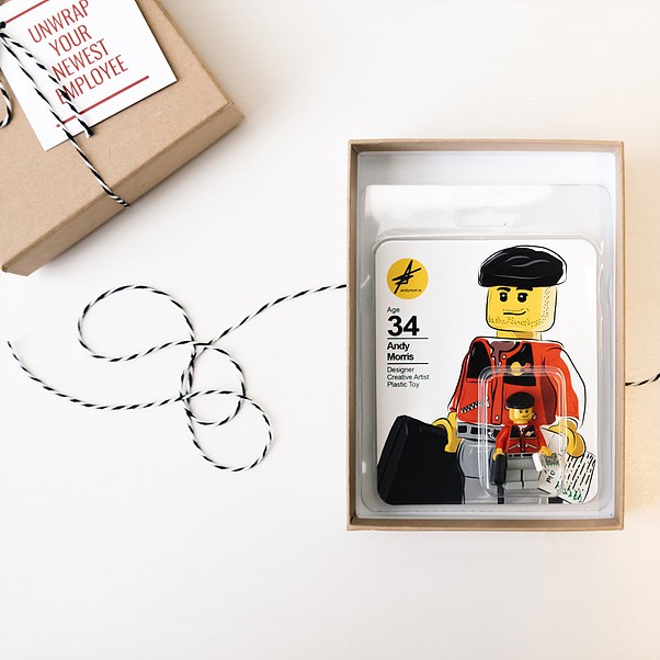 This Artist Created a LEGO Figure of Himself to Land His Dream Job This Artist Created a LEGO Figure of Himself to Land His Dream Job