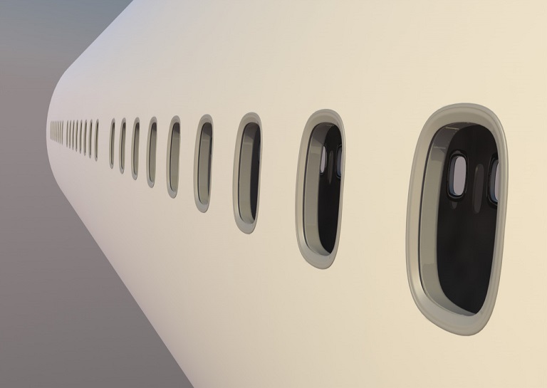 Why are all aircraft windows round?