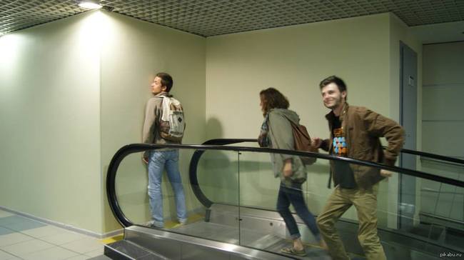 failed escalator