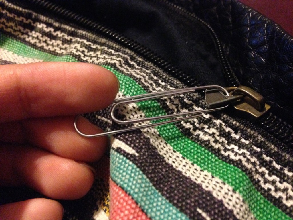Fix a Broken Zipper