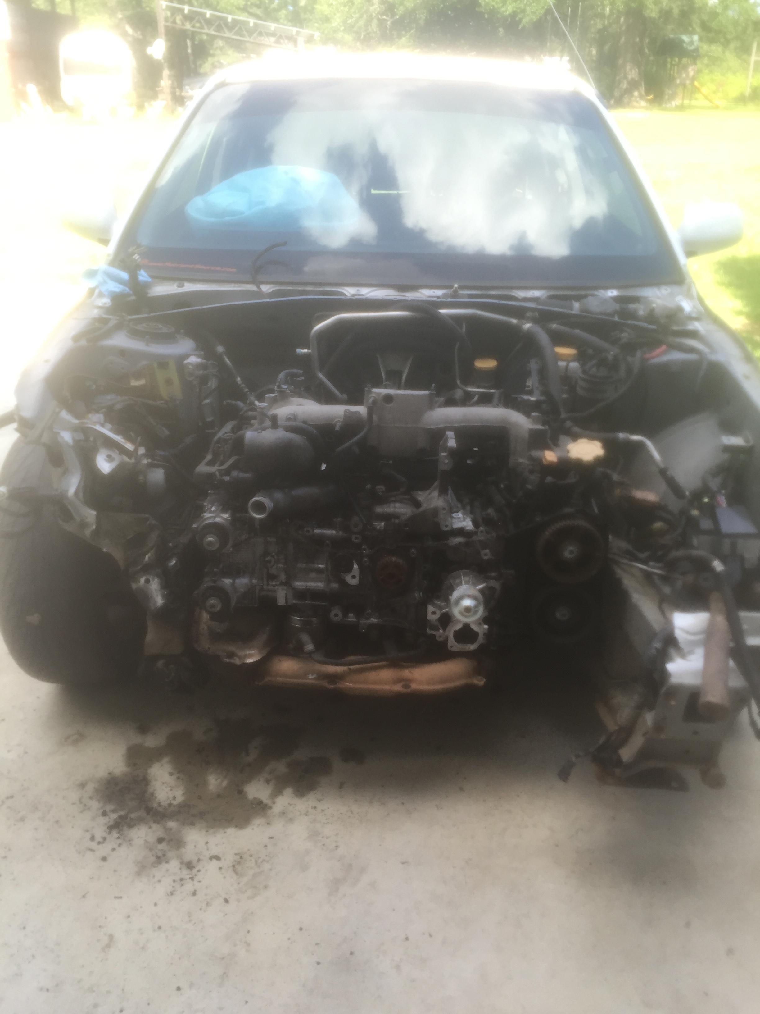 Converting A Wrecked Car Into A Boxer Engine Coffee Table