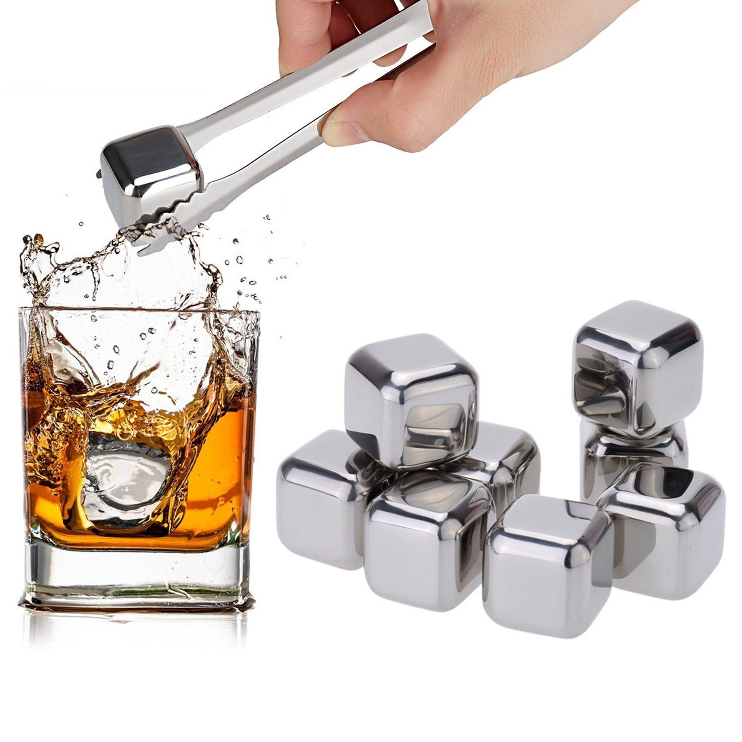 kitchen-tools-amzdeal-whiskey-stones-reusable-wine-ice-cubes-with-tongs
