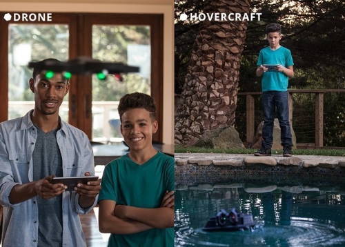 Airblock takes over land, sky and water (PRNewsFoto/Makeblock Co., Ltd.)