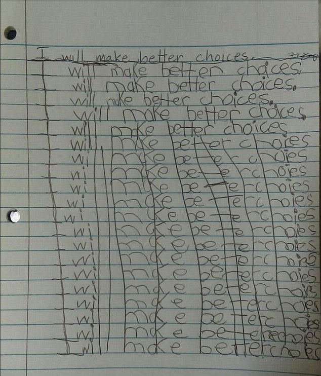 This Kid's Genius Trick to Avoiding Punishment Will Make You Regret Writing  Lines