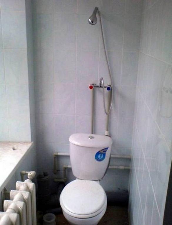 engineering blunders toilet shower