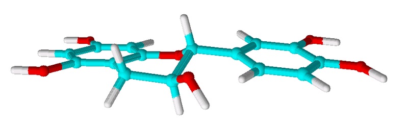 3D of the conformation of catechin