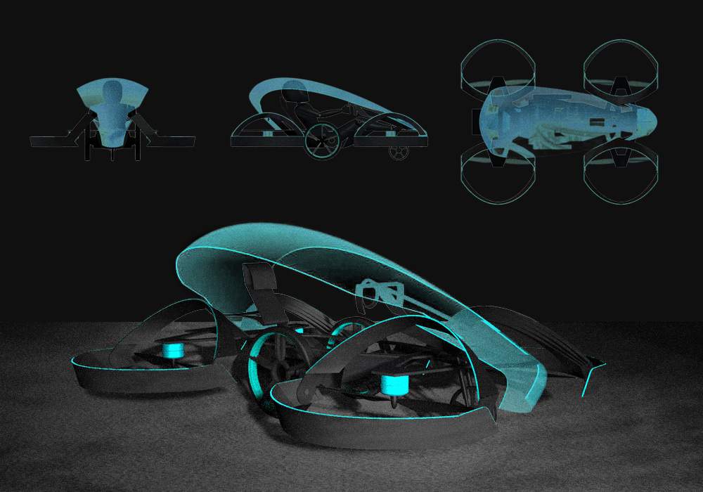 flying car projects Cora
