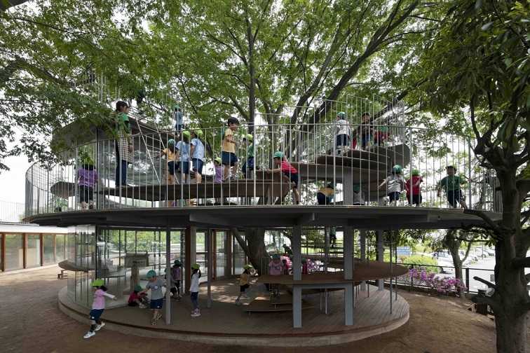 Japanese kindergarten school design