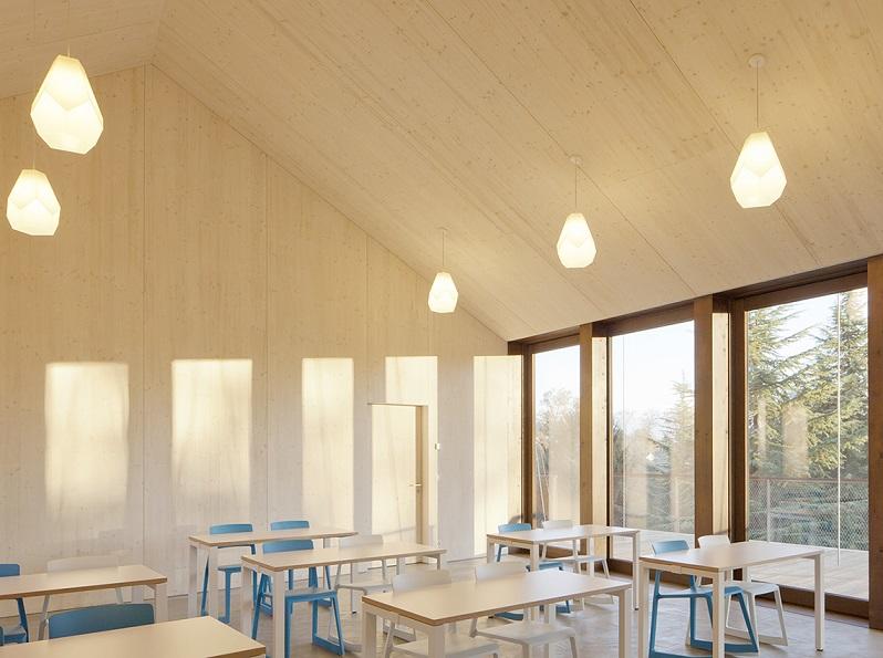 Bois-Genoud steiner school design