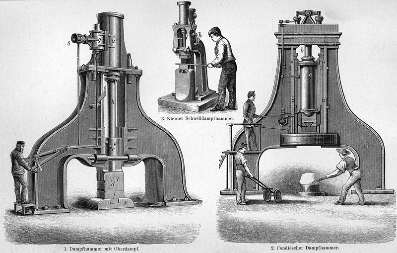 Steam Hammers Massive Destructive Tools of the Industrial Revolution