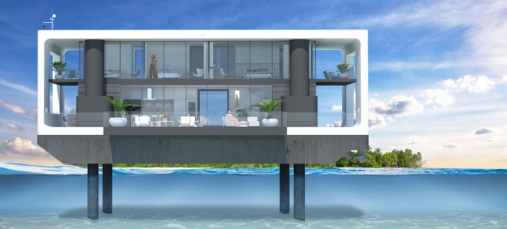These $2 Million Hurricane-Proof Floating Homes Will Go on Sale Next Year These $2 Million Hurricane-Proof Floating Homes Will Go on Sale Next Year