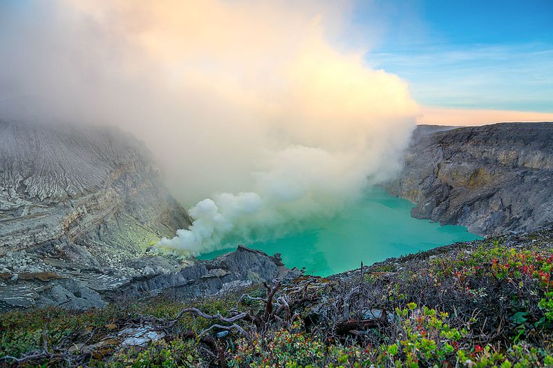 The Mystery of Blue Lava and the Kawah Ijen Volcano The Mystery of Blue Lava and the Kawah Ijen Volcano