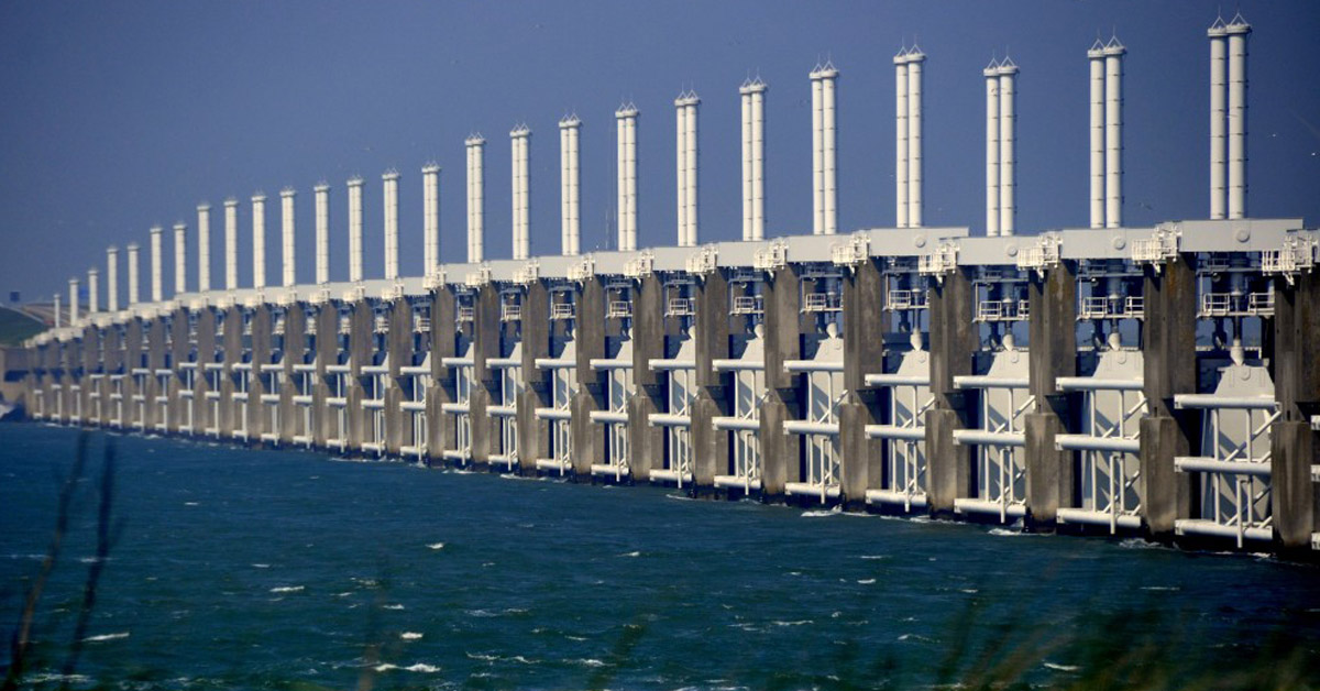 The Netherland's Billion Dollar Sea Wall