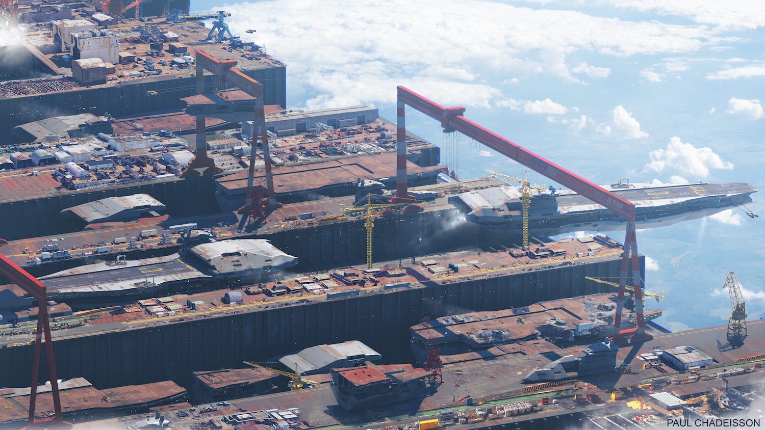 This Concept Artist Creates Wonderful Dystopian City Images for Games and Movies This Concept Artist Creates Wonderful Dystopian City Images for Games and Movies