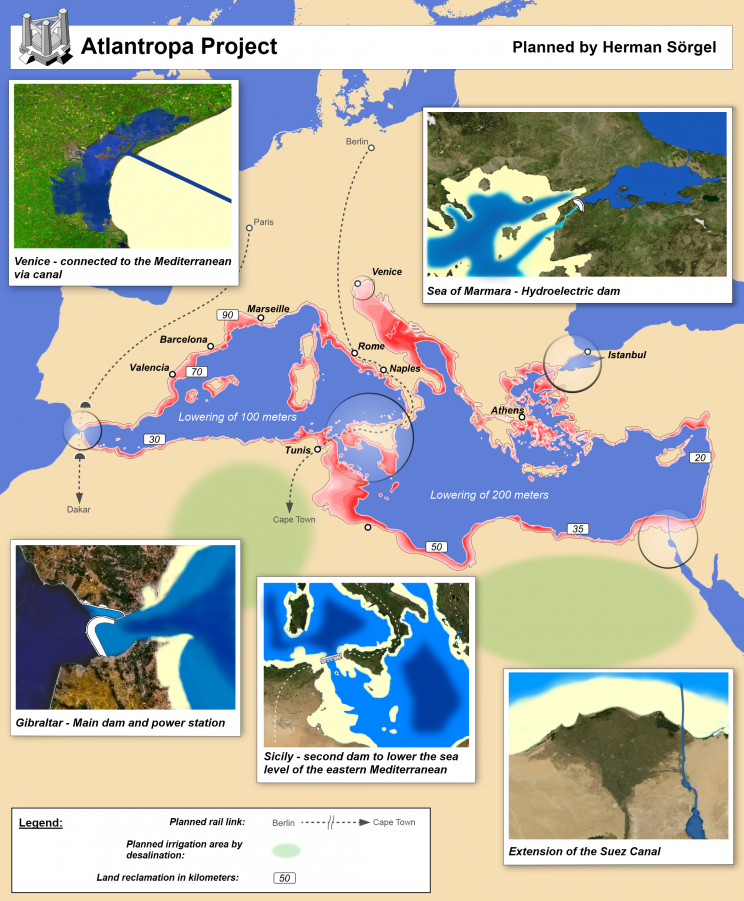 atlantropa project map