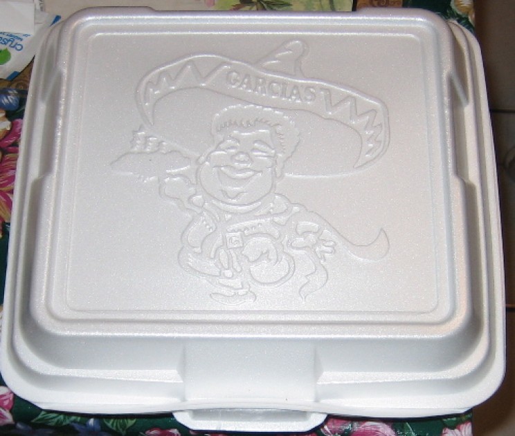 don’t microwave styrofoam